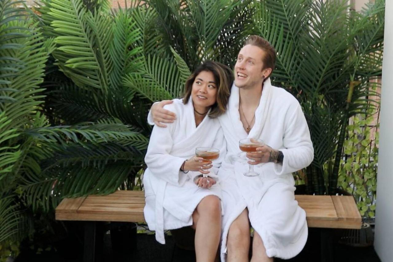 Nyc Skyline Views, Sauna & Rooftop - Romantic Escape At "Brooklyn Bay Lofts" New York Luaran gambar